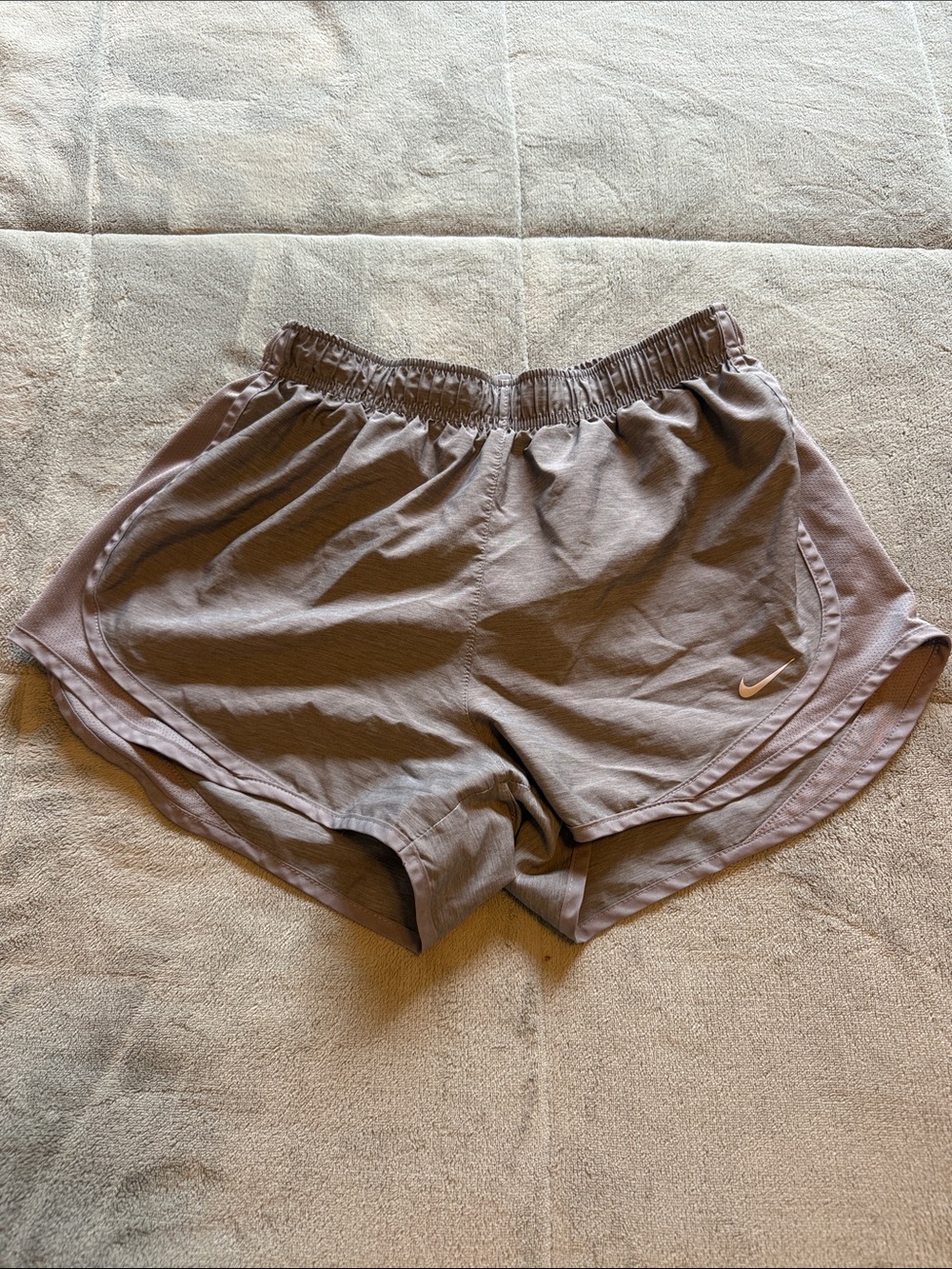 Nike Women's Dusty Mauve Athletic Shorts